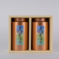 【茶葉禮盒】甘醇高山雲霧茶(2罐裝/盒)