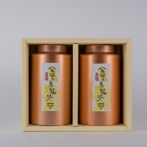 【茶葉禮盒】淡雅金萱烏龍茶(2罐裝/盒)